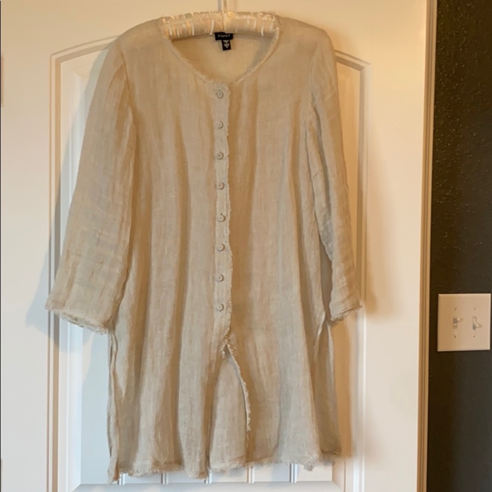 Eileen Fisher Linen Top